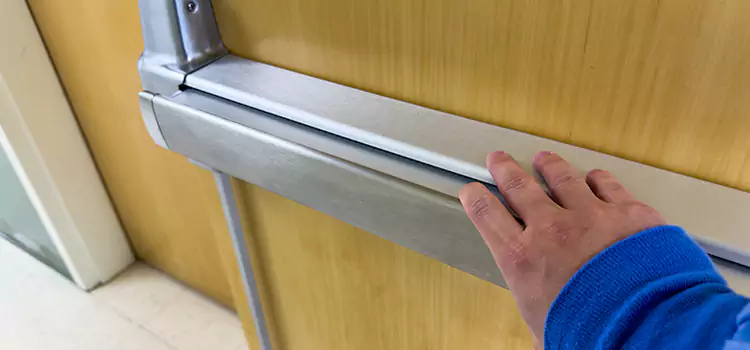Installing a Push Bar on a Door Poughkeepsie